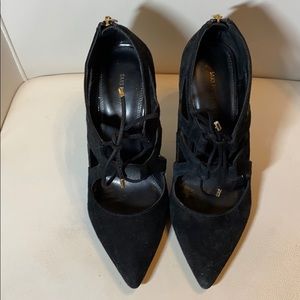 Saks Fifth Avenue black pumps